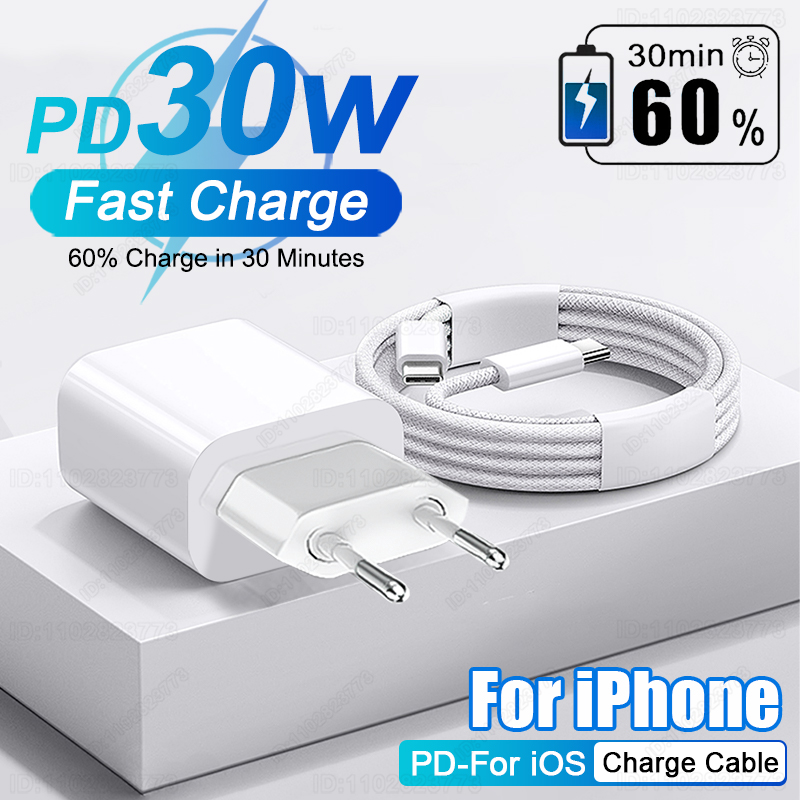 Tech Accessories Apple - Pd 30w carregador rápido para iphone