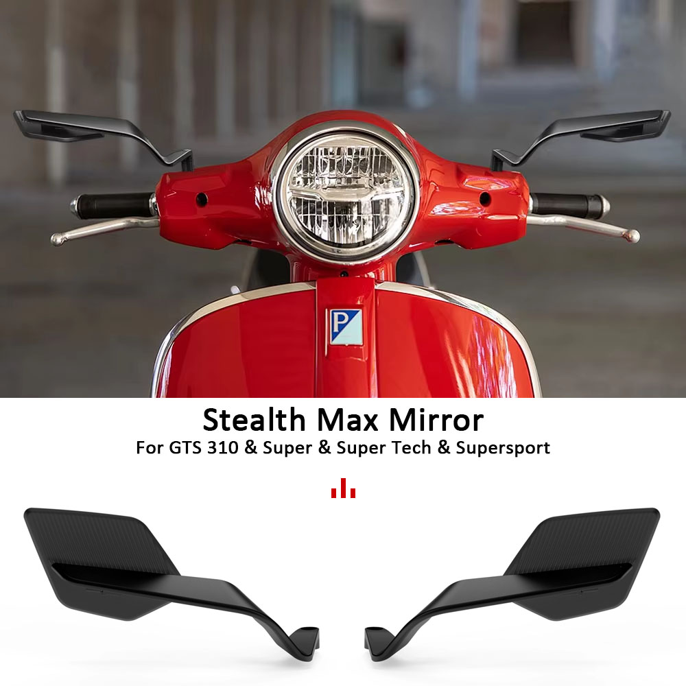 Tech Max Accessories - Espelhos Retrovisores Stealth Max 2025 para