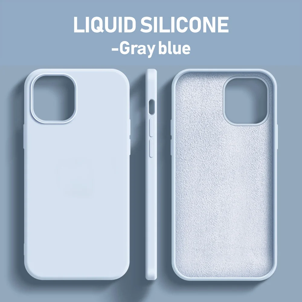 Tech Accessories Apple - Capa de Silicone Líquido para iPhone,