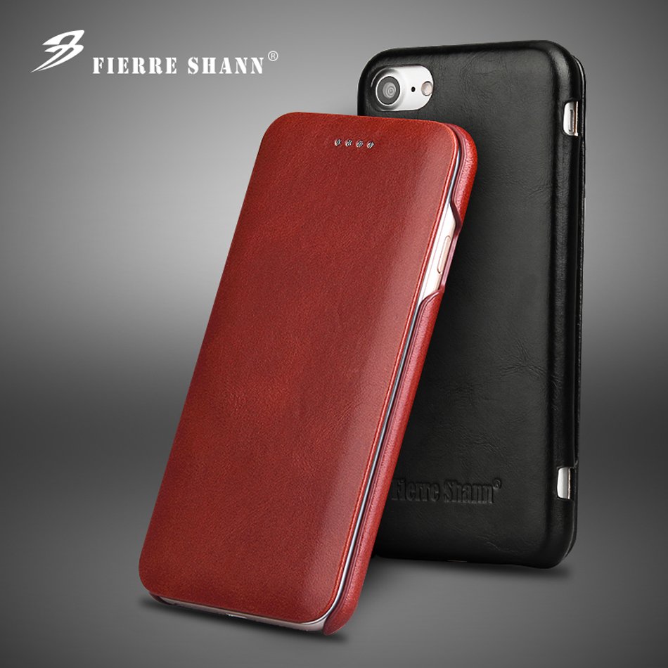 Tech Accessories Apple - Capa Flip 100% Couro Genuíno para