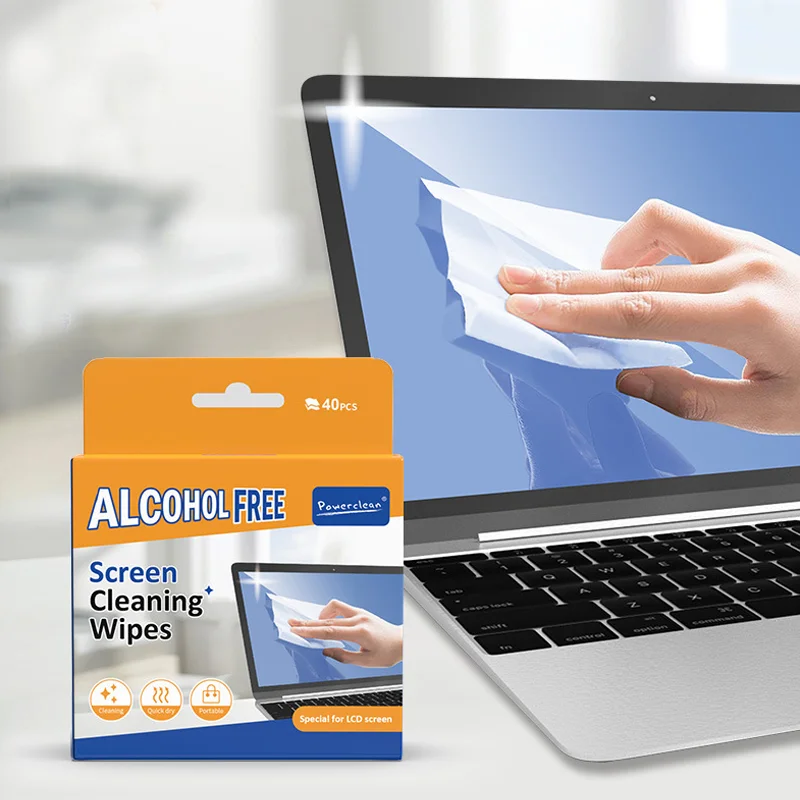 40 pacotes de toalhetes limpad - Screen Cleaner Spray avaliação e preço