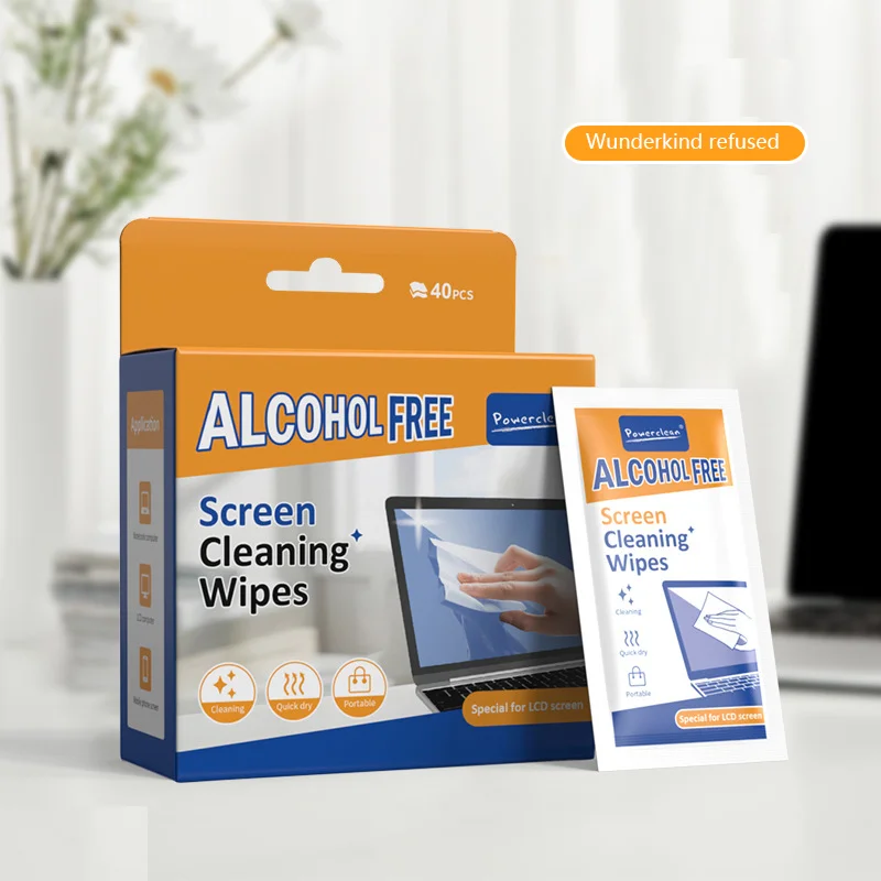 40 pacotes de toalhetes limpad - Screen Cleaner Spray avaliação e preço