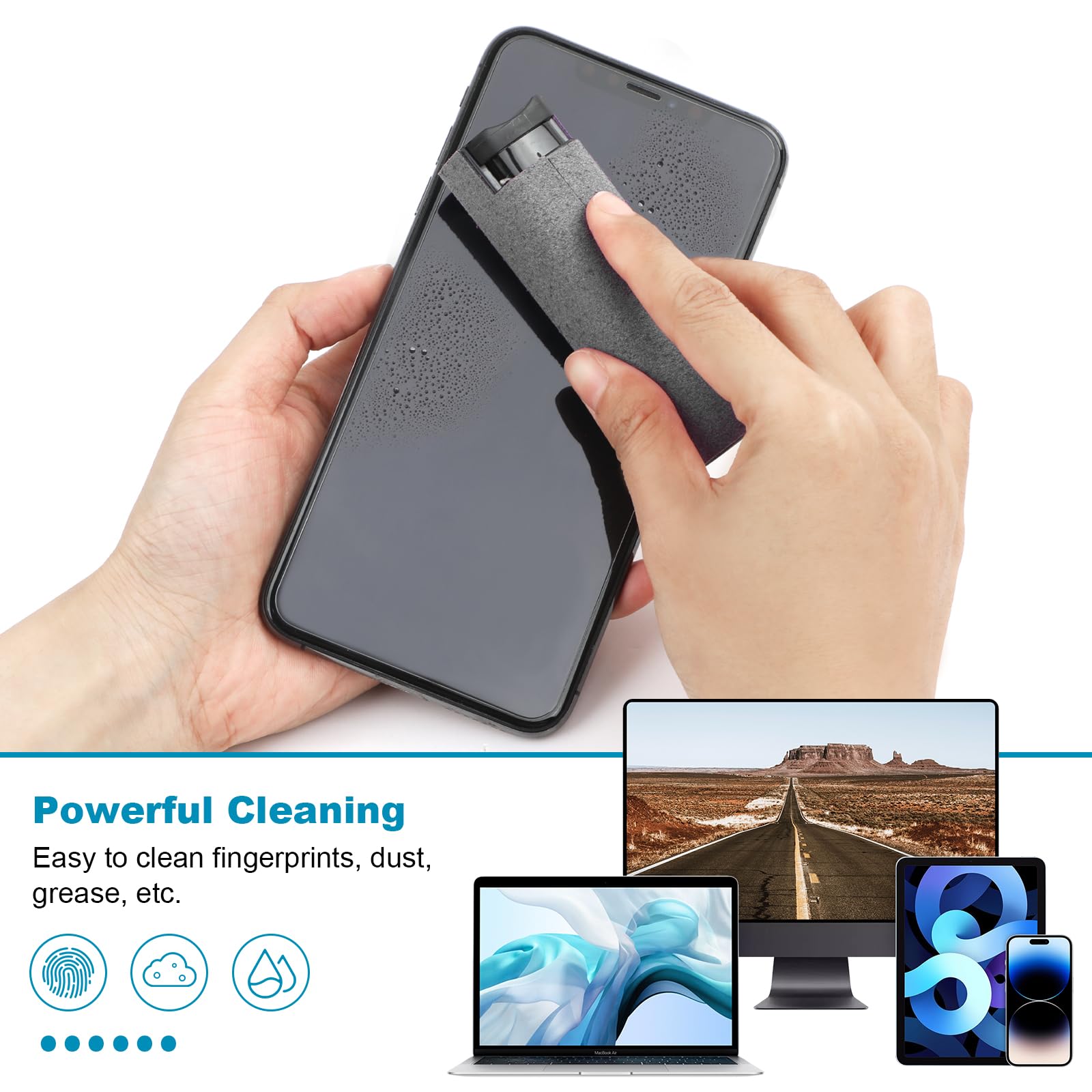 Spray de tela de celular 2 em  - Screen Cleaner Spray avaliação e preço