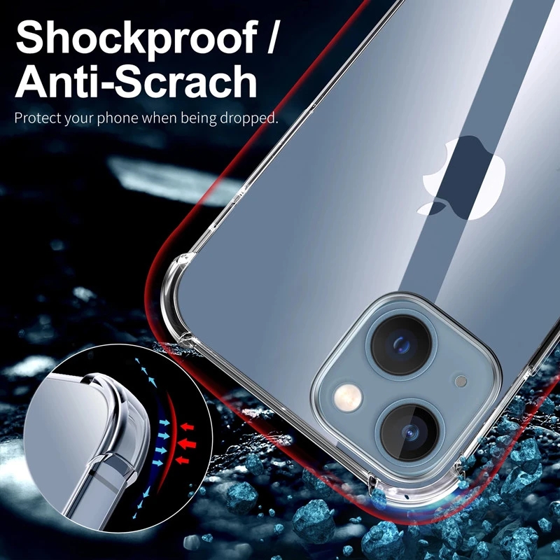Capa de telefone transparente  - Tech Accessories Apple avaliação e preço