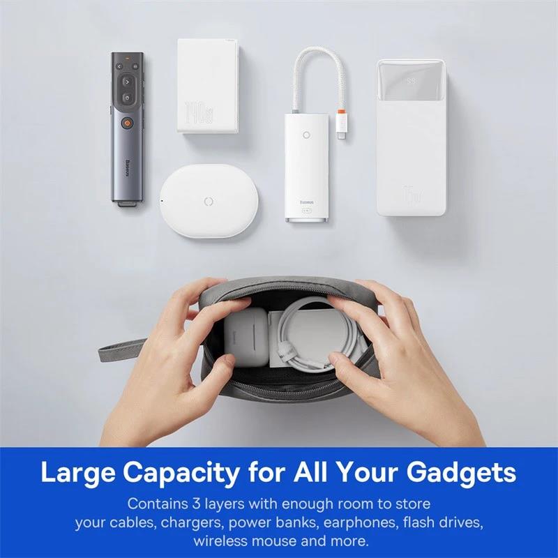 Bolsa portátil à prova d'água  - Cable Organizer Bag avaliação e preço